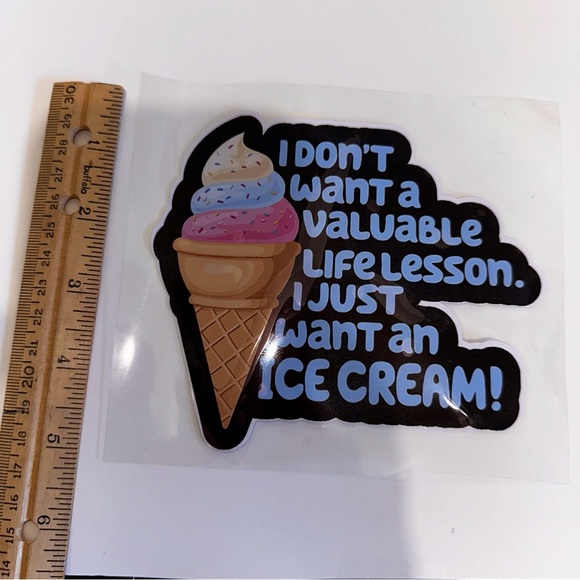 *Free with Purchase* Bluey Ice Cream Sticker - Picture 2 of 3